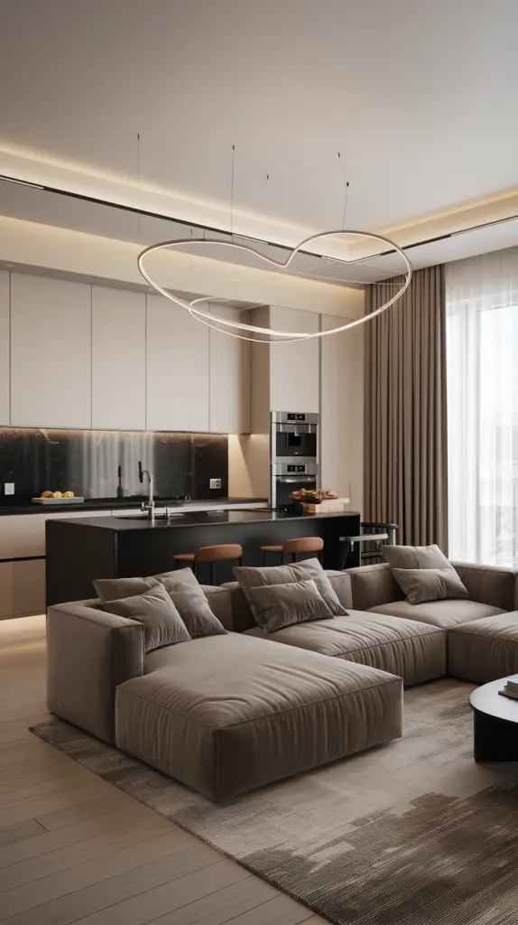 Small Space Solutions: Open Kitchen Living Room Ideas For 2025