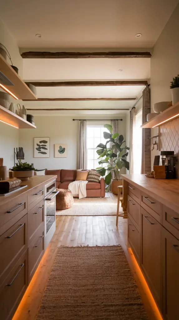 Small Space Solutions: Open Kitchen Living Room Ideas For 2025