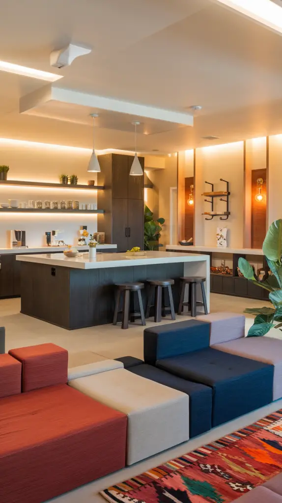 Small Space Solutions: Open Kitchen Living Room Ideas For 2025