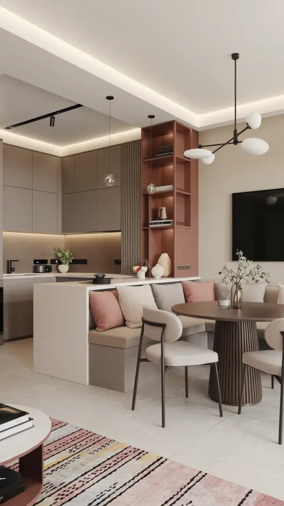 Small Space Solutions: Open Kitchen Living Room Ideas For 2025