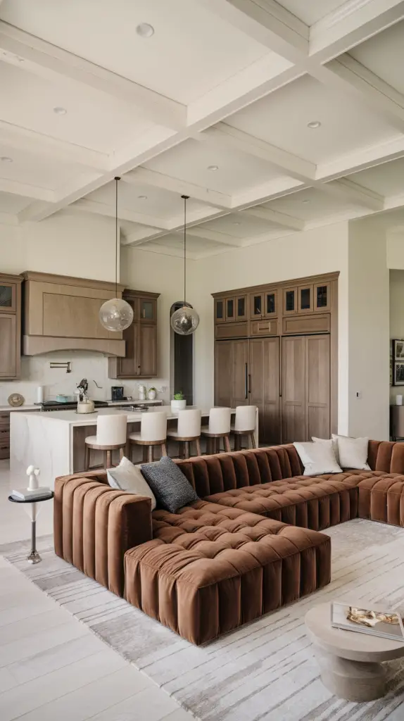 Small Space Solutions: Open Kitchen Living Room Ideas For 2025