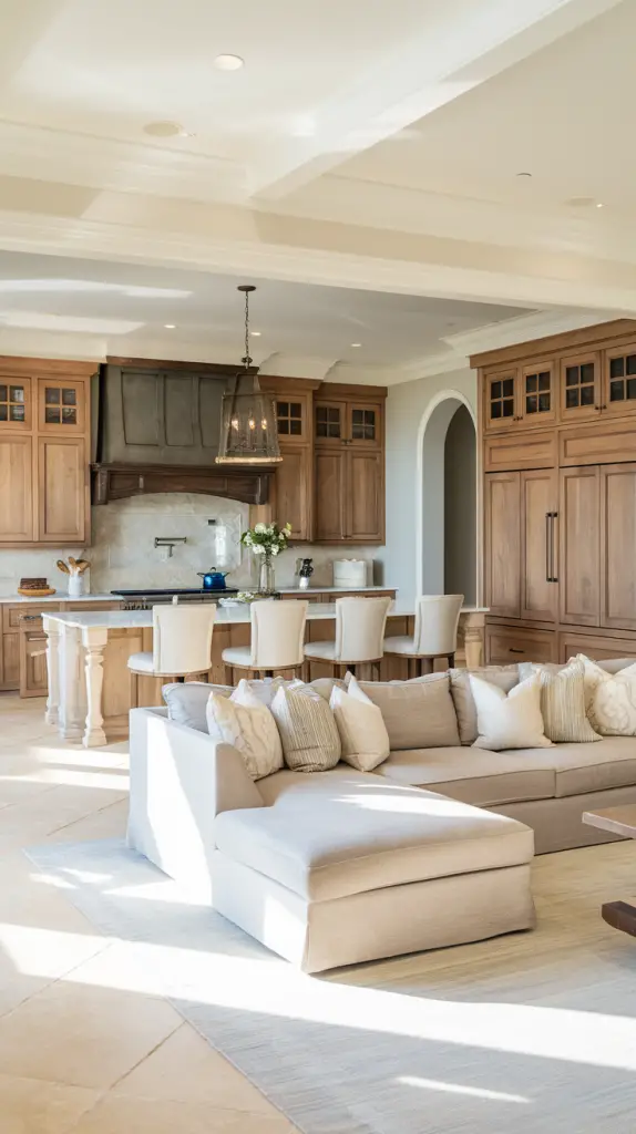 Small Space Solutions: Open Kitchen Living Room Ideas For 2025