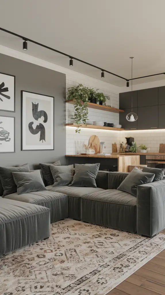 Small Space Solutions: Open Kitchen Living Room Ideas For 2025