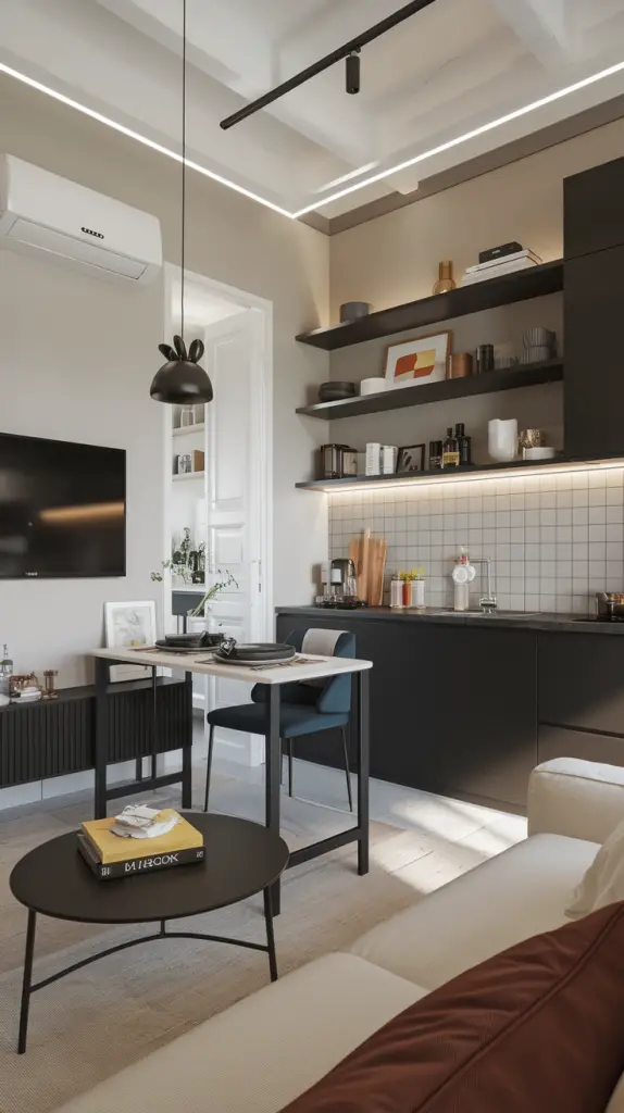 Small Space Solutions: Open Kitchen Living Room Ideas For 2025