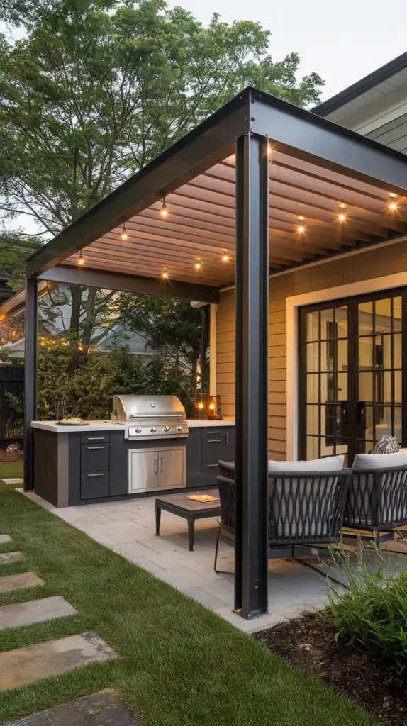 Covered BBQ Spaces: 27 Outdoor BBQ Area With Roof Ideas to Elevate Your Space