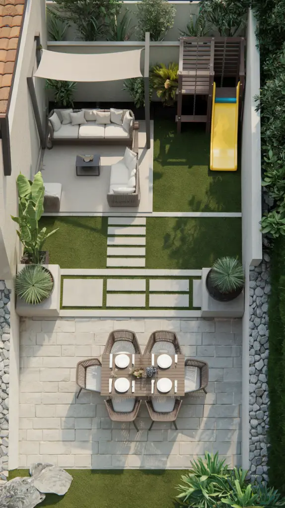 From Play Areas to Pools: Stunning Family Backyard Layout Inspirations