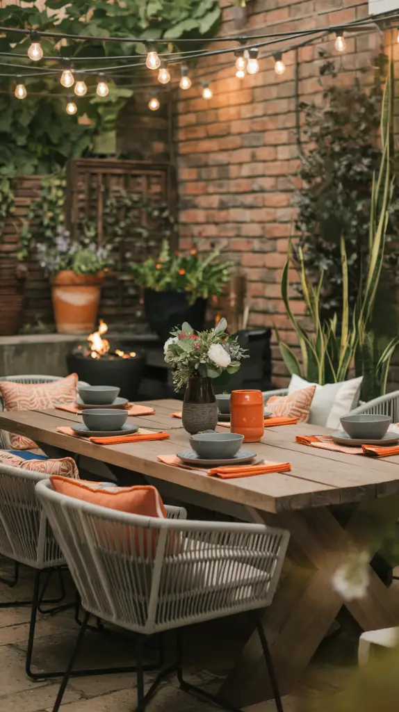 27 Cute Outdoor Dining Area Ideas to Elevate Your Backyard Experience