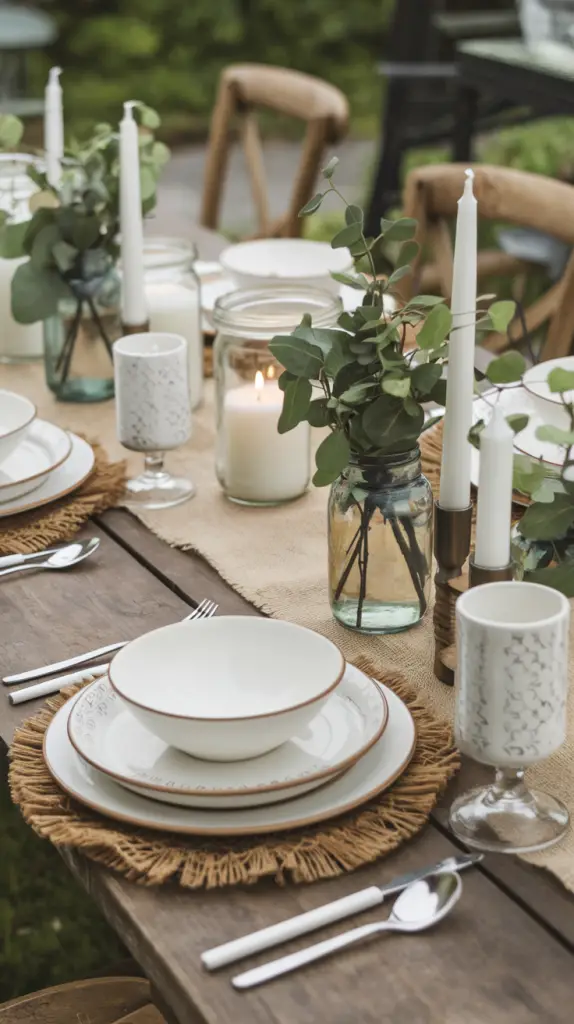 28 Outdoor Table Decor Ideas to Impress Your Guests This Season