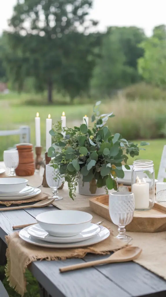 28 Outdoor Table Decor Ideas to Impress Your Guests This Season