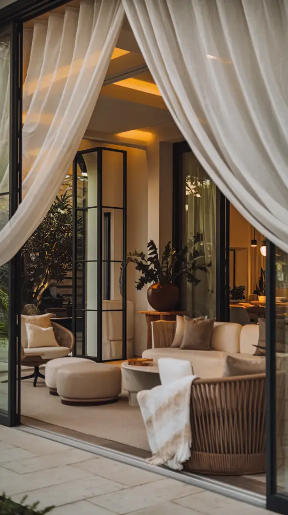 29 Indoor-Outdoor Living Room Inspirations for a Breezy Home Upgrade