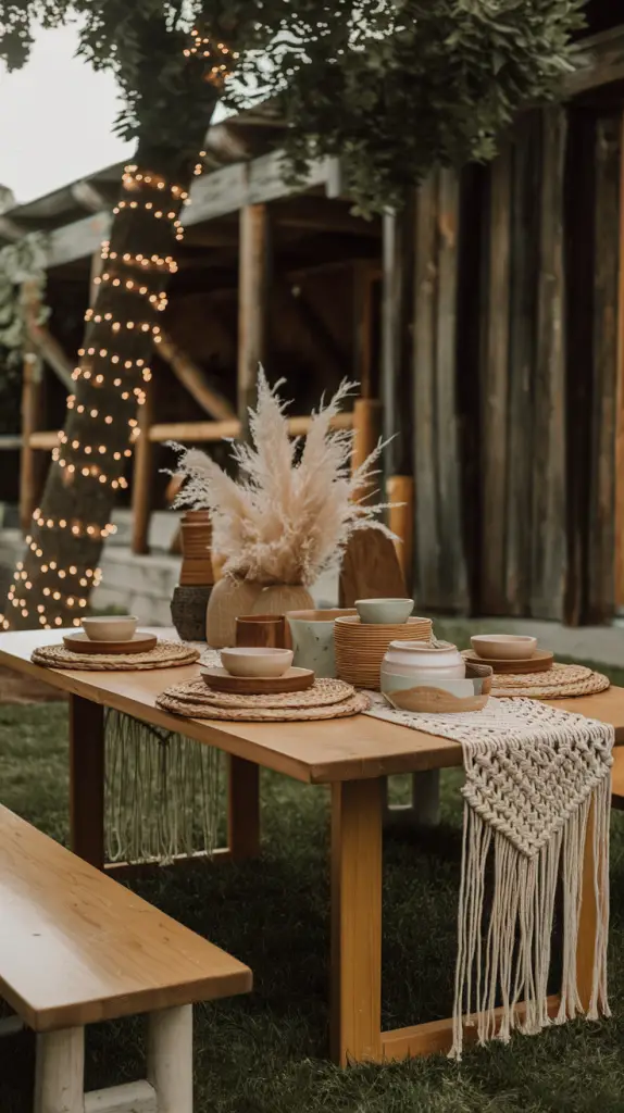 28 Outdoor Table Decor Ideas to Impress Your Guests This Season
