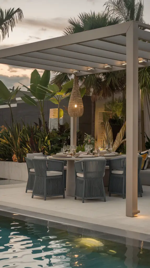 27 Cute Outdoor Dining Area Ideas to Elevate Your Backyard Experience