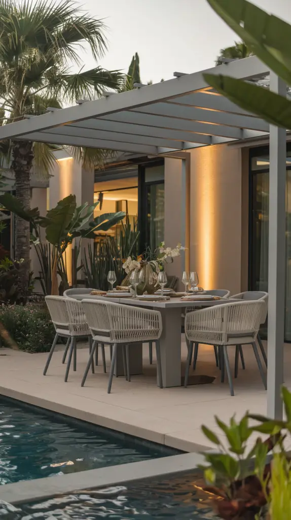 27 Cute Outdoor Dining Area Ideas to Elevate Your Backyard Experience