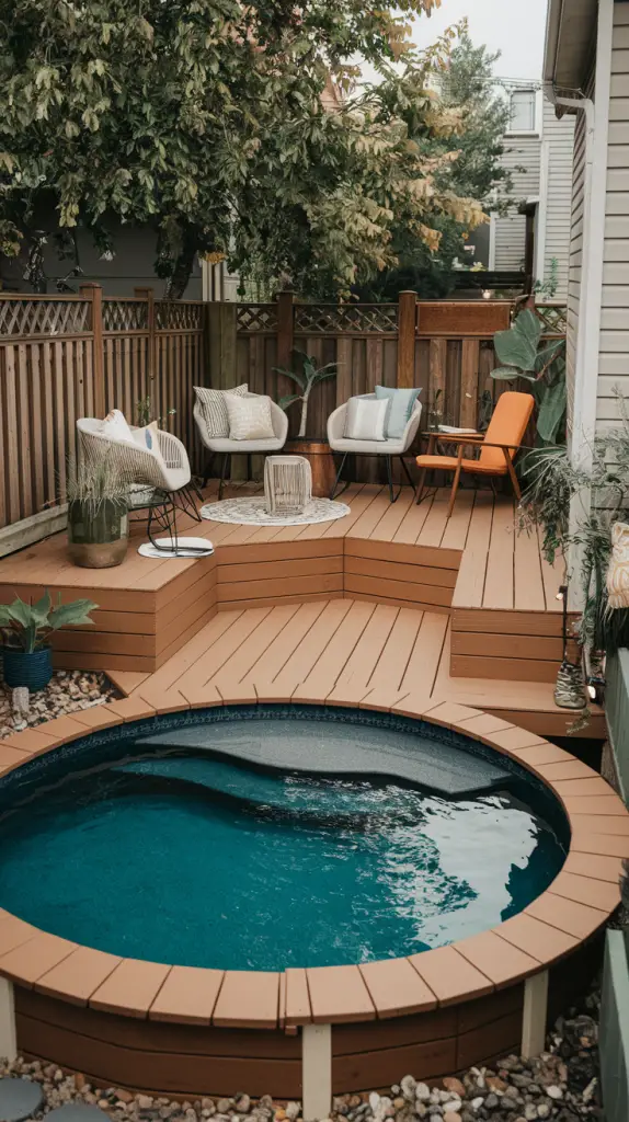 Stylish and Functional: 28 Above Ground Pool Deck Designs You’ll Love
