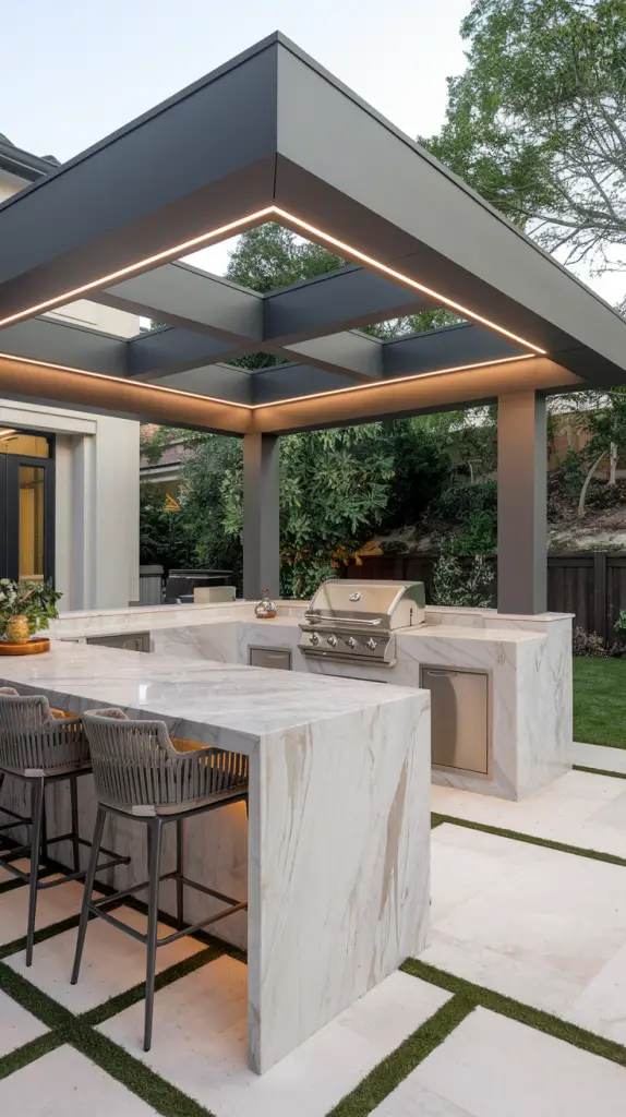 Covered BBQ Spaces: 27 Outdoor BBQ Area With Roof Ideas to Elevate Your Space