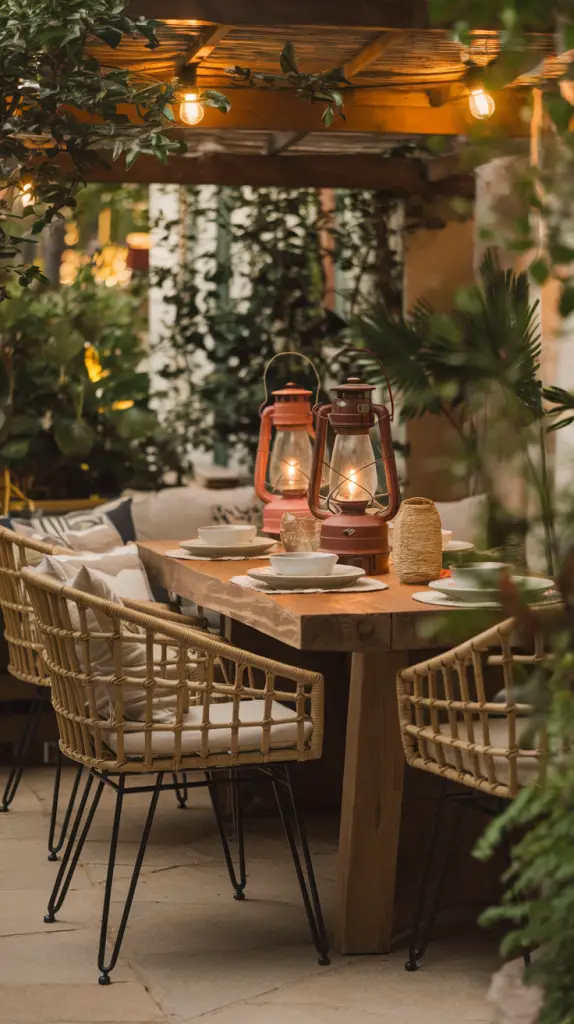 27 Cute Outdoor Dining Area Ideas to Elevate Your Backyard Experience