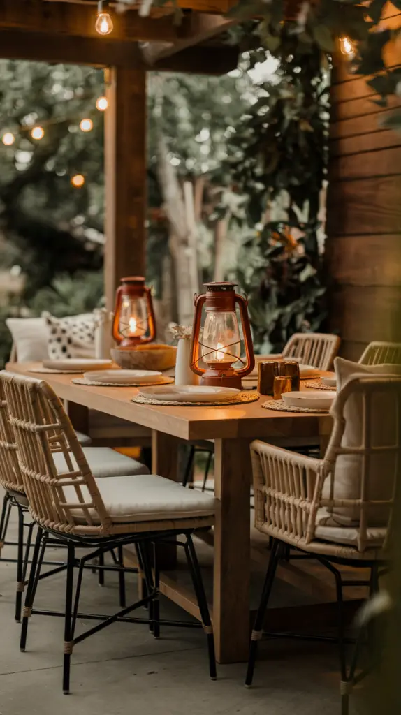 27 Cute Outdoor Dining Area Ideas to Elevate Your Backyard Experience