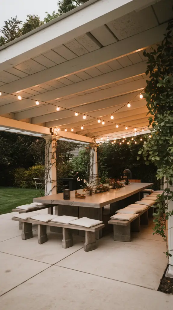 27 Cute Outdoor Dining Area Ideas to Elevate Your Backyard Experience