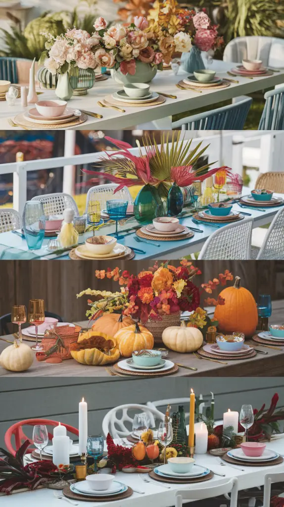 28 Outdoor Table Decor Ideas to Impress Your Guests This Season
