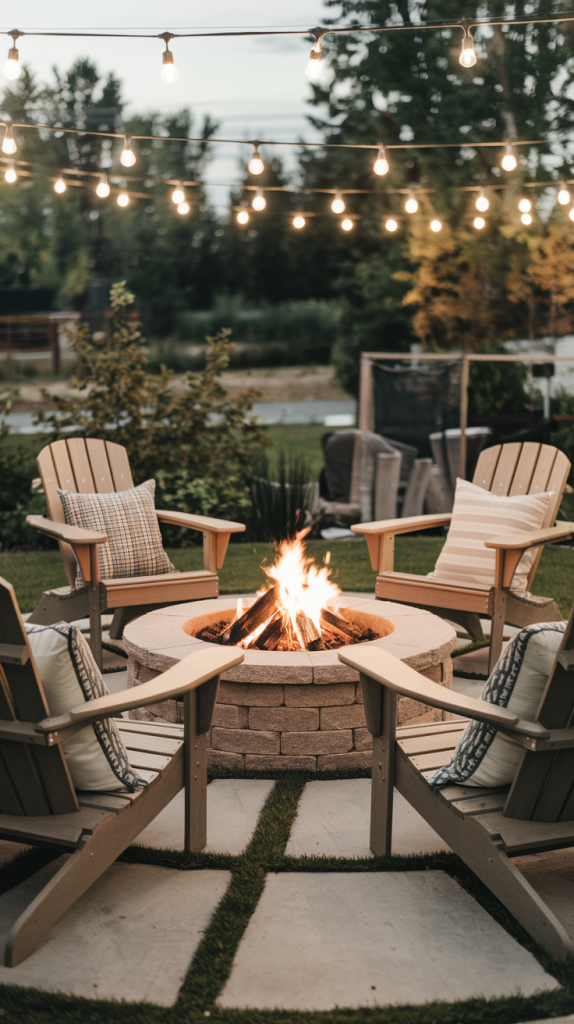 Firepit Magic: 26 Cozy and Stylish Outdoor Seating Designs