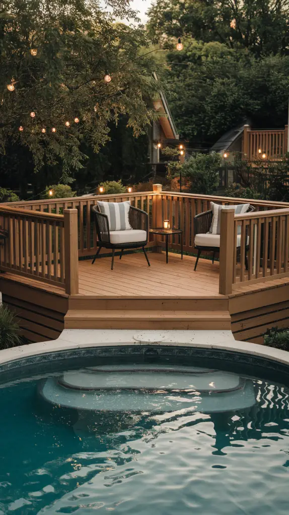 Stylish and Functional: 28 Above Ground Pool Deck Designs You’ll Love