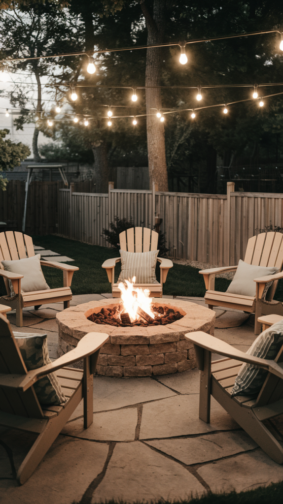 Firepit Magic: 26 Cozy and Stylish Outdoor Seating Designs