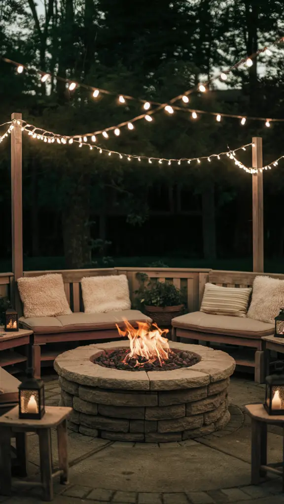 Firepit Magic: 26 Cozy and Stylish Outdoor Seating Designs