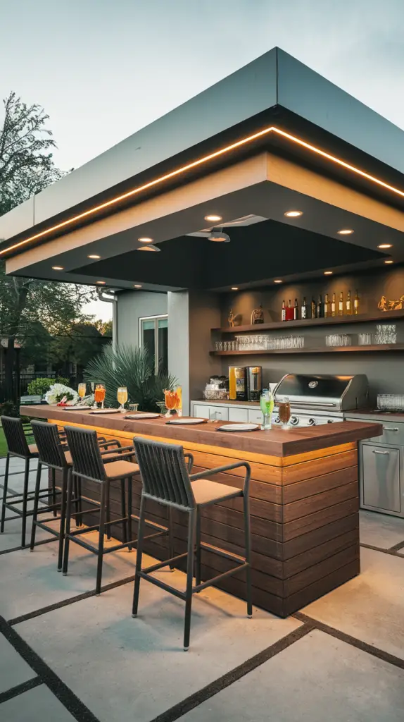 Covered BBQ Spaces: 27 Outdoor BBQ Area With Roof Ideas to Elevate Your Space