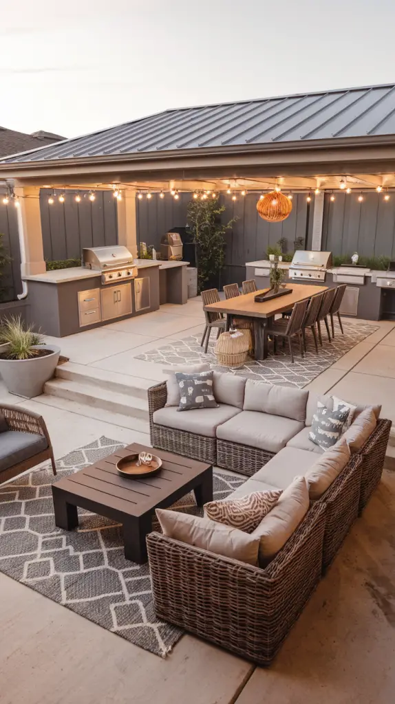 Covered BBQ Spaces: 27 Outdoor BBQ Area With Roof Ideas to Elevate Your Space