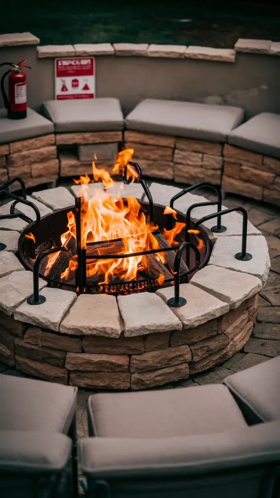 Firepit Magic: 26 Cozy and Stylish Outdoor Seating Designs