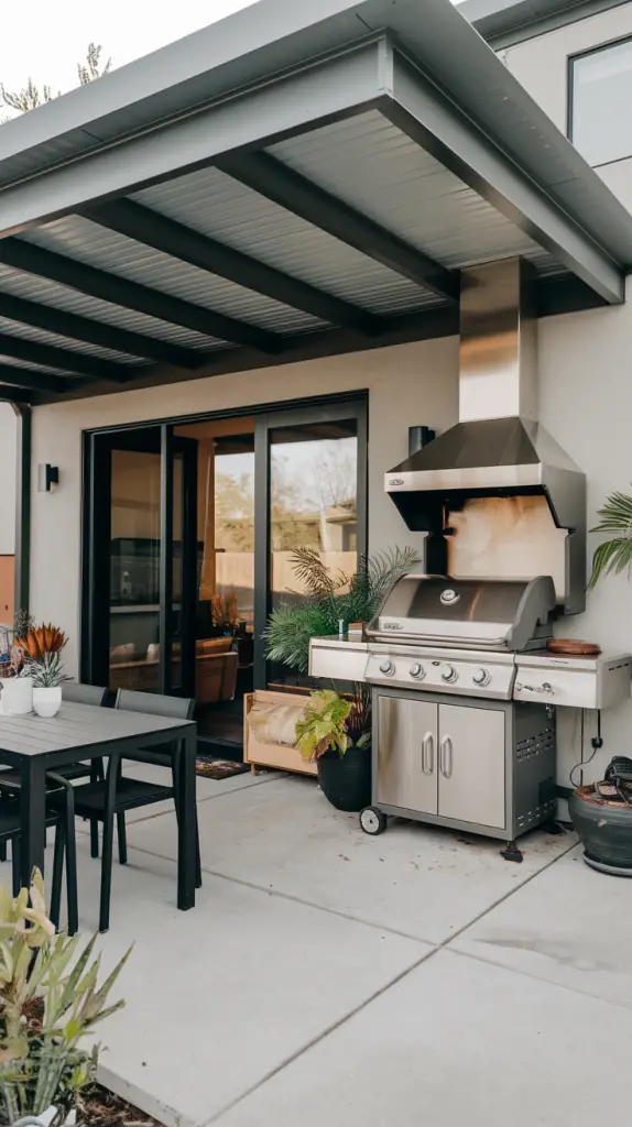 Covered BBQ Spaces: 27 Outdoor BBQ Area With Roof Ideas to Elevate Your Space