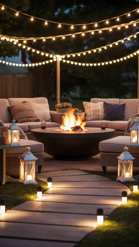 Firepit Magic: 26 Cozy and Stylish Outdoor Seating Designs