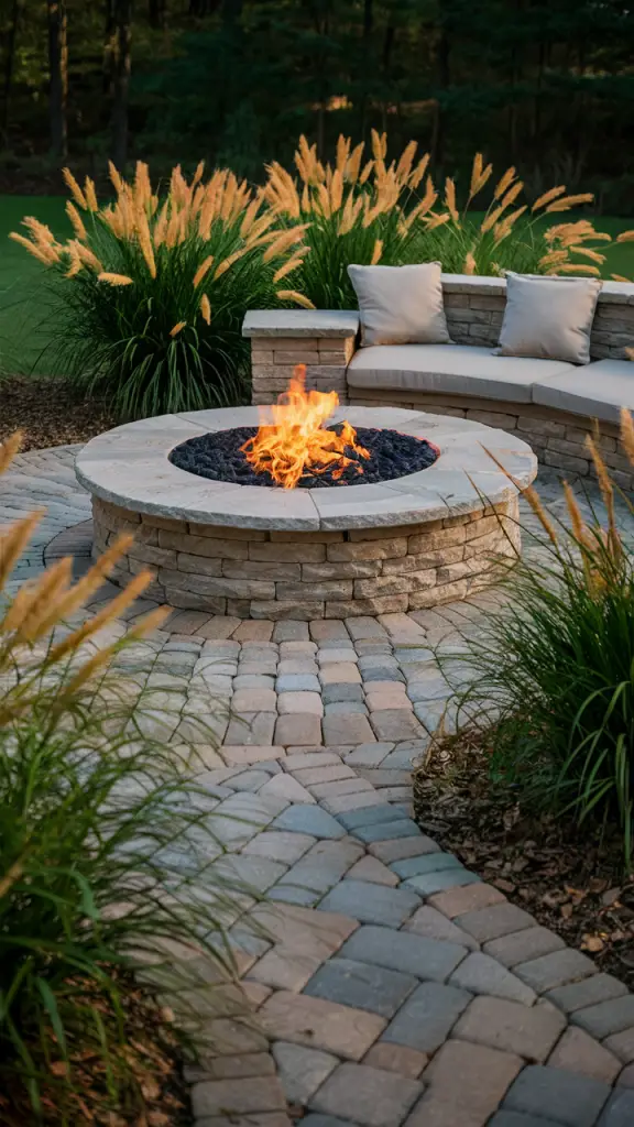 Firepit Magic: 26 Cozy and Stylish Outdoor Seating Designs