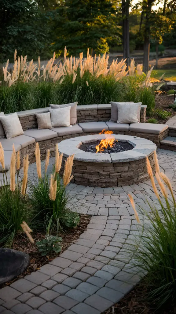 Firepit Magic: 26 Cozy and Stylish Outdoor Seating Designs