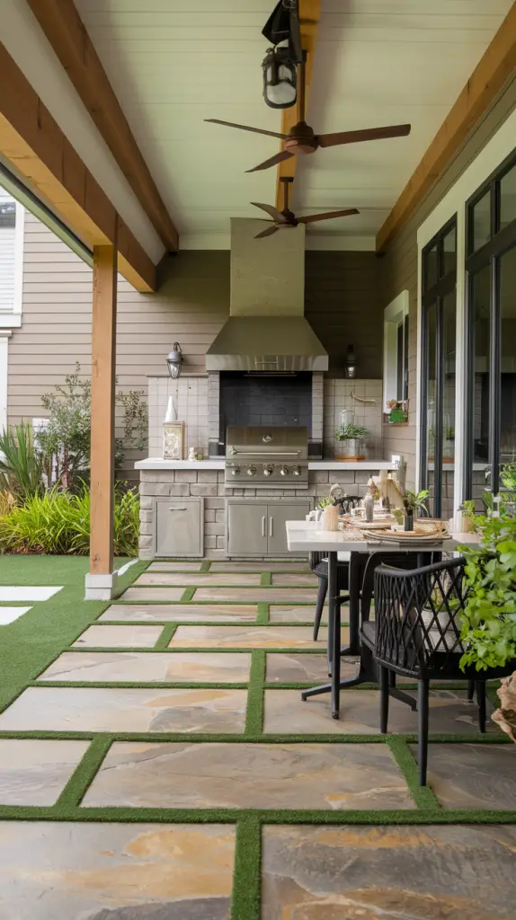 Covered BBQ Spaces: 27 Outdoor BBQ Area With Roof Ideas to Elevate Your Space