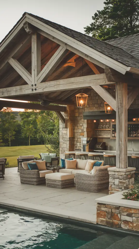 Transform Your Backyard: 27 Stunning Pool Pavilion Ideas