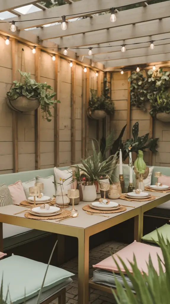 27 Cute Outdoor Dining Area Ideas to Elevate Your Backyard Experience