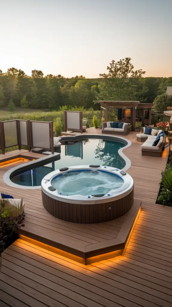 Stylish and Functional: 28 Above Ground Pool Deck Designs You’ll Love