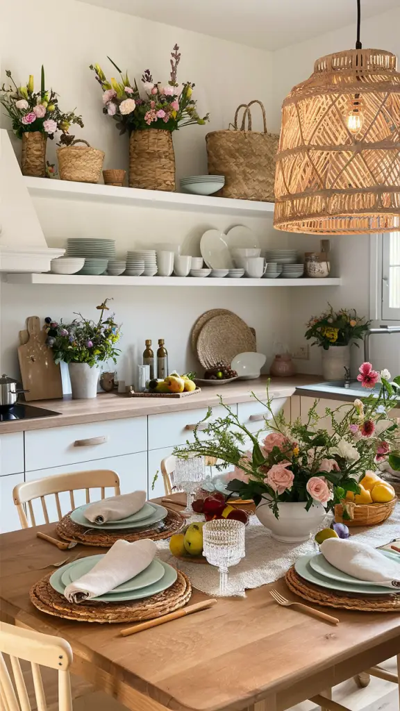 Transform Your Kitchen with These 26 Spring Decor Ideas