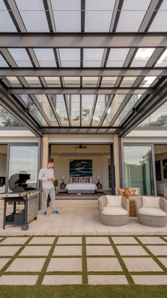 Covered BBQ Spaces: 27 Outdoor BBQ Area With Roof Ideas to Elevate Your Space