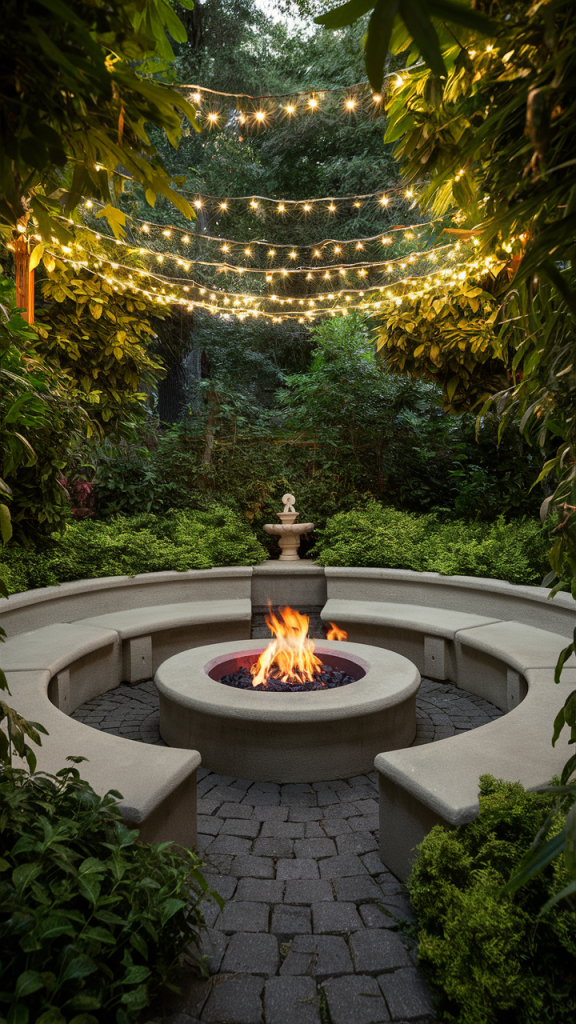 Firepit Magic: 26 Cozy and Stylish Outdoor Seating Designs