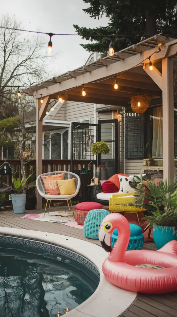 Stylish and Functional: 28 Above Ground Pool Deck Designs You’ll Love