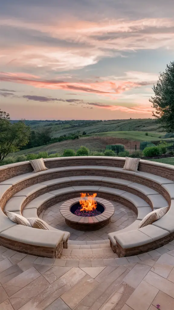 Firepit Magic: 26 Cozy and Stylish Outdoor Seating Designs