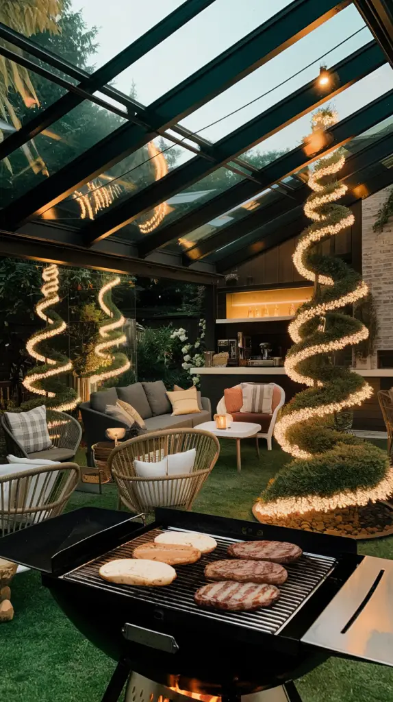 Covered BBQ Spaces: 27 Outdoor BBQ Area With Roof Ideas to Elevate Your Space