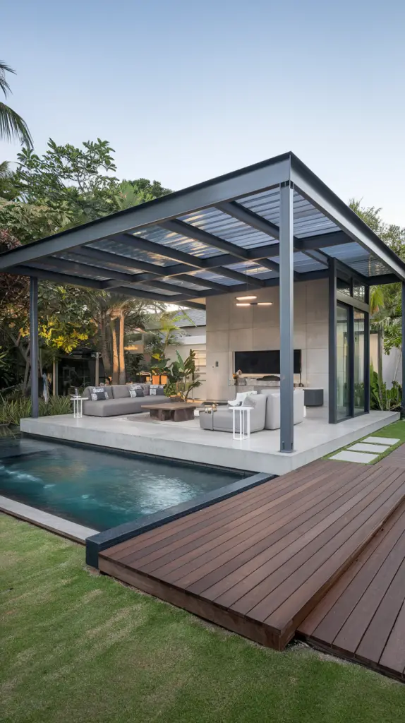 Transform Your Backyard: 27 Stunning Pool Pavilion Ideas