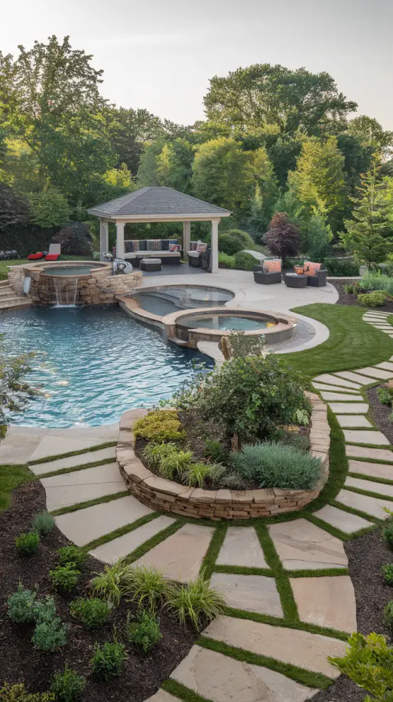 25 Backyard Ideas with Pool That Will Elevate Your Summer Retreat