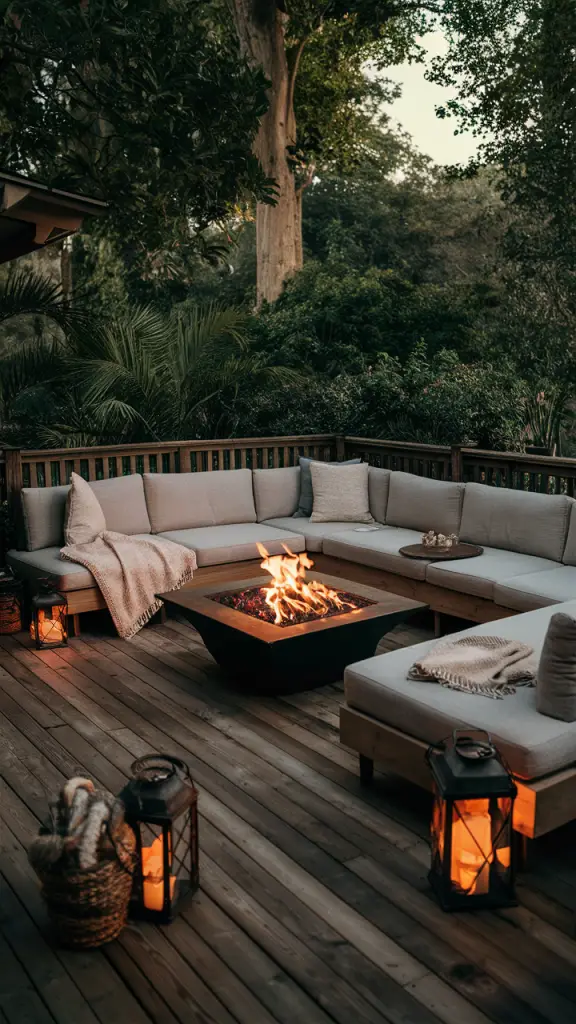 Firepit Magic: 26 Cozy and Stylish Outdoor Seating Designs