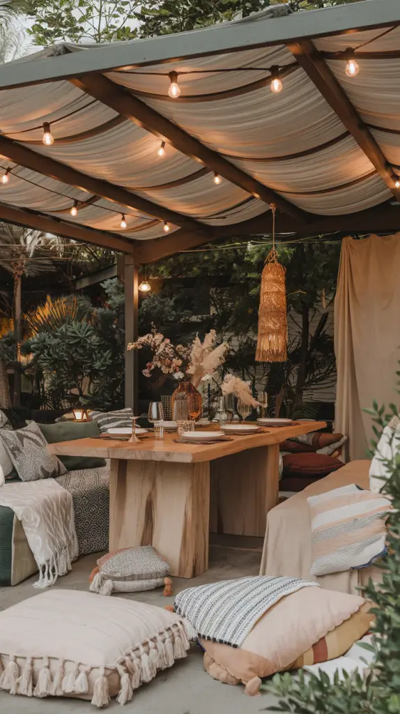 27 Cute Outdoor Dining Area Ideas to Elevate Your Backyard Experience