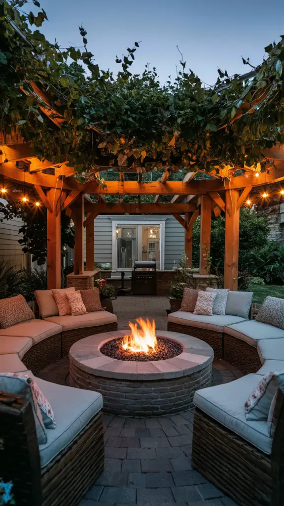 Firepit Magic: 26 Cozy and Stylish Outdoor Seating Designs