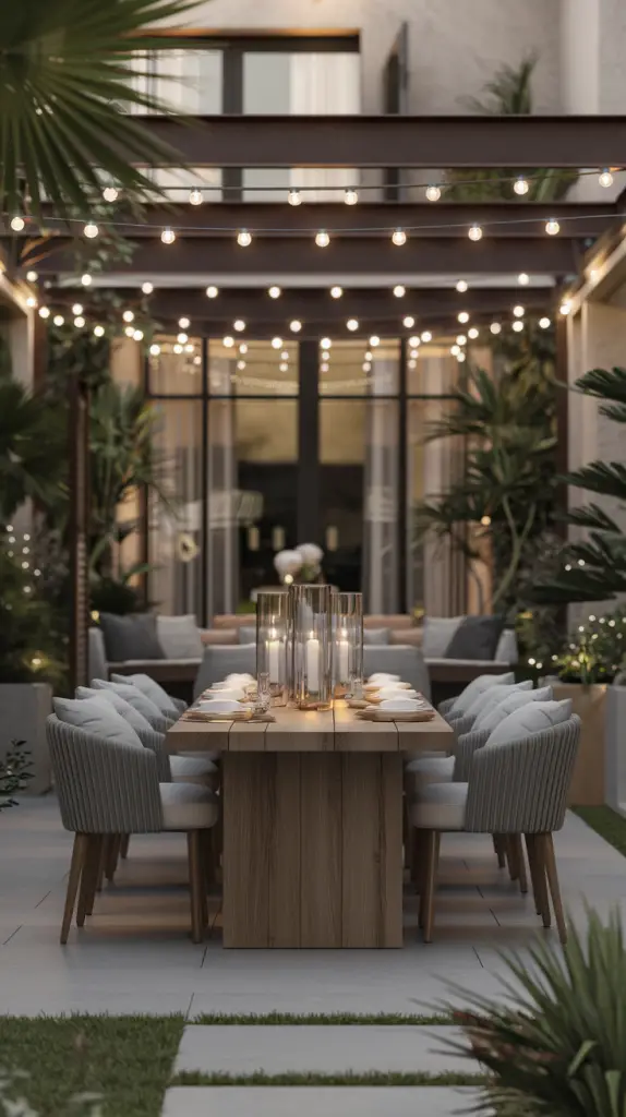 27 Cute Outdoor Dining Area Ideas to Elevate Your Backyard Experience